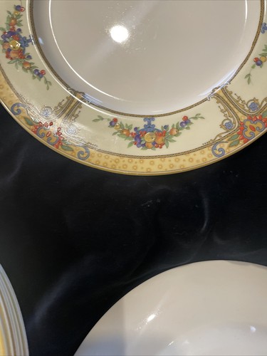 Myott Royal Crown Staffordshire "Seville" Dinner Plates 2278 (10 Available) - Picture 4 of 6