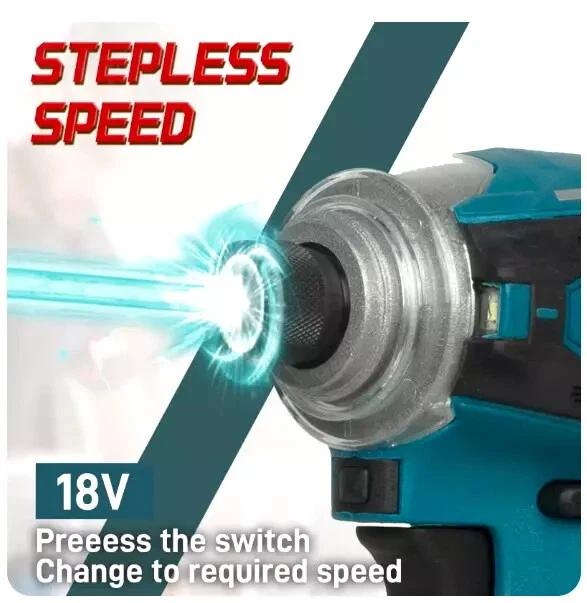 Makita DTD172 18V Brushless Impact Driver Drill, 180Nm Cordless Screwdriver - Image 3 of 4