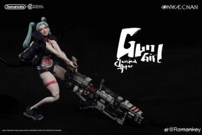 Romankey,×Cowl Gun Girl Deluxe Version Romankey x Cowl Gun Girl Deluxe Ver. 1/12 Scale Female