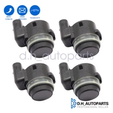 4Pcs Fits For Dodge For RAM 1500 19-20 Black Rear Parking Sensor