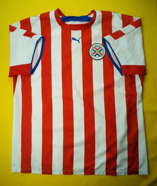 paraguay soccer jersey