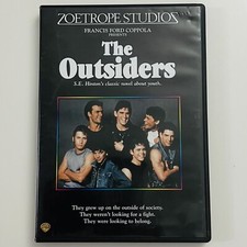 The Outsiders DVD Disc S.E. Hinton Patrick Swayze Tom Cruise Rob Lowe Film