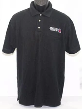 Matco Tools Employee Uniform Black Polo Shirt Mens Large Blue Generation Pocket