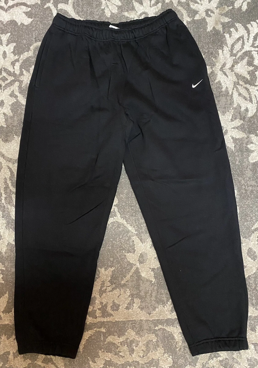 Nike NikeLab Heavyweight Solo Fleece Pants Mens Sz XL Black NRG CW5460-010  NEW!!