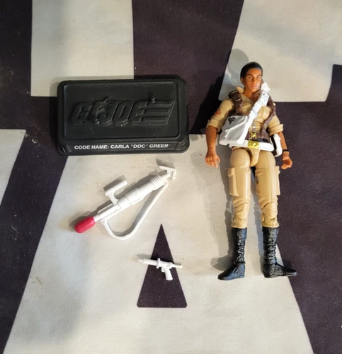 Carla Doc Greer FSS V1 25th G.I. JOE COBRA LOOSE Complete S2