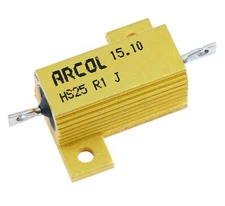 1K Arcol 25W Aluminium Clad Power Resistor HS25 Arcol