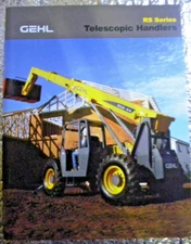 Factory Dealership Spec Brochure GEHL 2004 RS Series Telescopic Handlers 4 pages