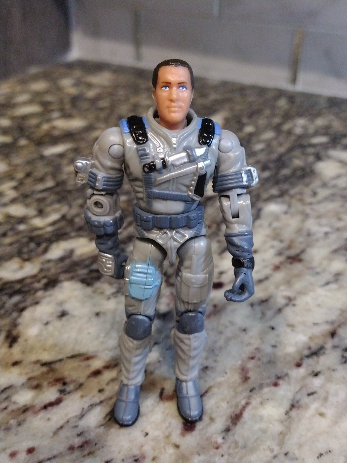 2001 Gi Joe 3.75" Chap Mei Space Quest T9 Mission Astronaut ActionFigure Hasbro 