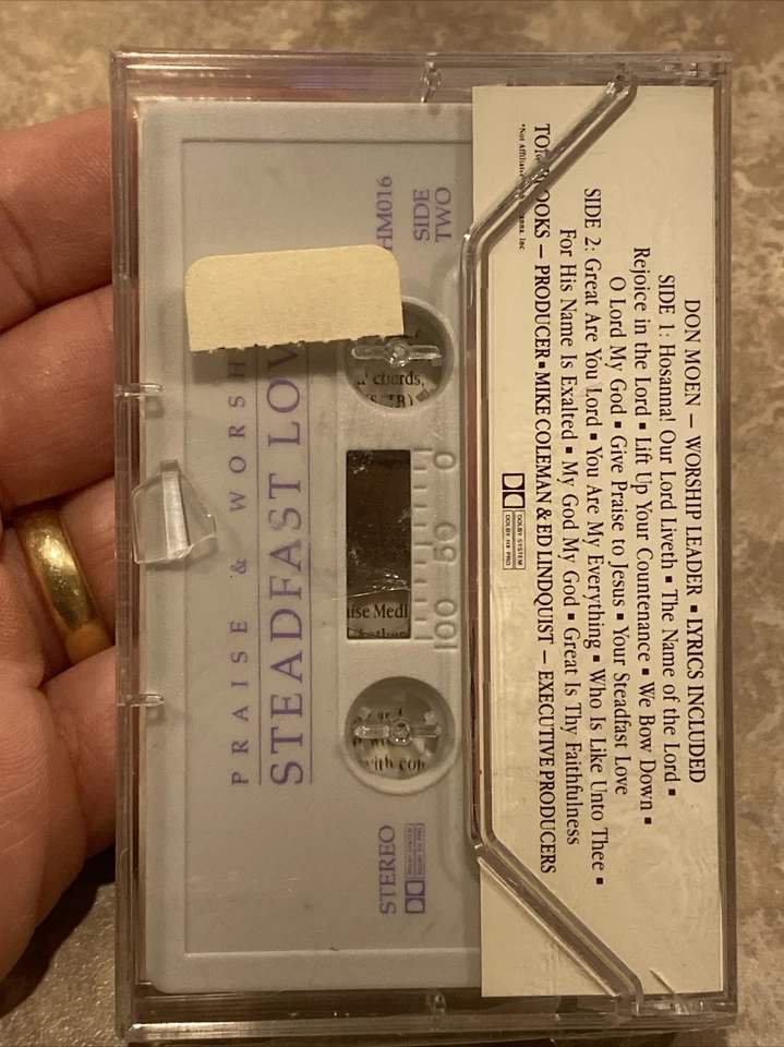 Brand New Sealed PRAISE & WORSHIP  "Steadfast Love"  Cassette  Integrity Music - Image 2 of 4