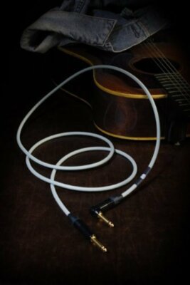 KAMINARI Acoustic cable 【３m】 Kaminari Acoustic Guitar Cable 10ft 3m Straight to SS Made in
