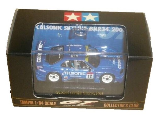 Tamiya 1/64 Collector's Club Nissan Skyline GT-R R34 Calsonic JGTC