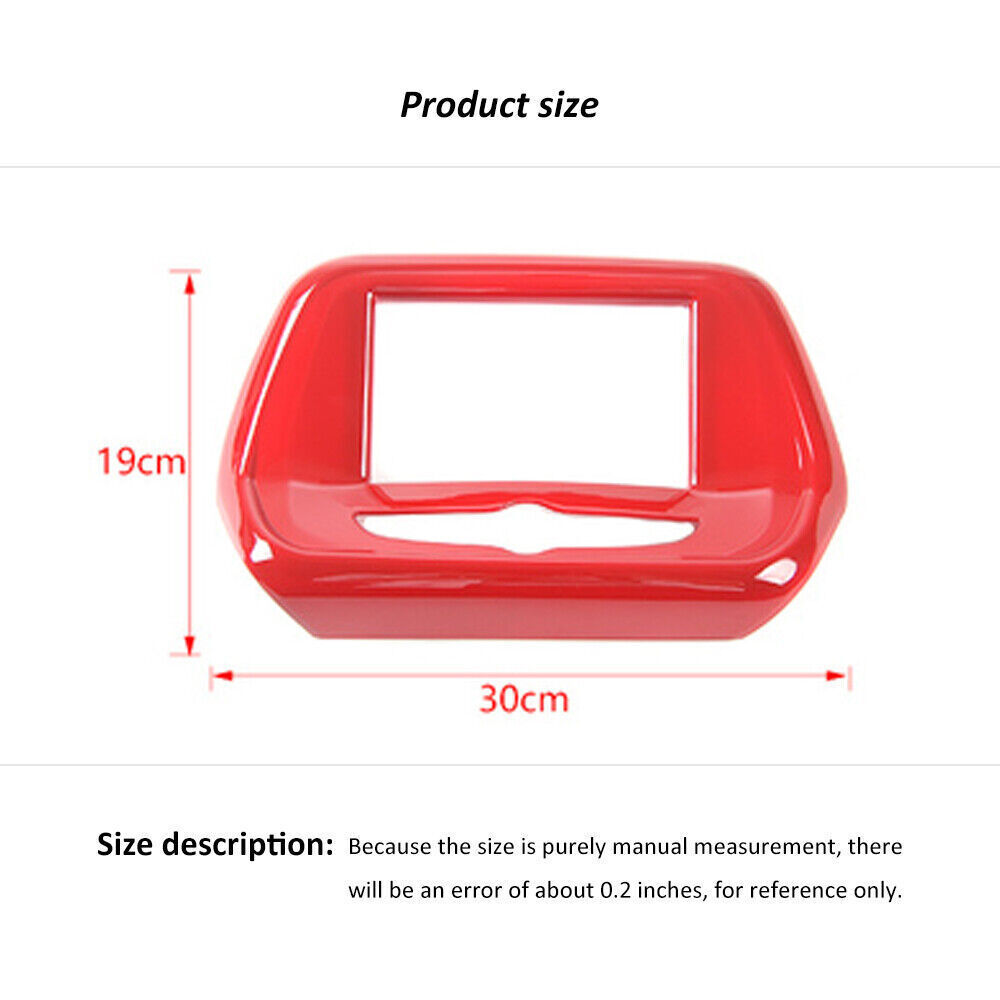 12PCS Red Full Set Interior Decoration Trim Kit For Chevrolet Camaro