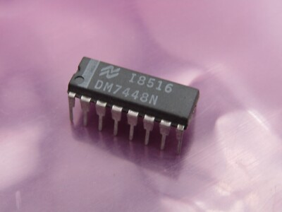 DM7448N NSC 7-Segment Display Driver With Decoder -- NOS | eBay