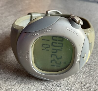 Timex Helix Thermometer Barometer Altimeter Watch 1980s Japan Digital Watch B-A