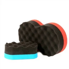 Waffle Foam Applicator / Polishing Pad For Applying Wax, Lotion & Tire Gel 