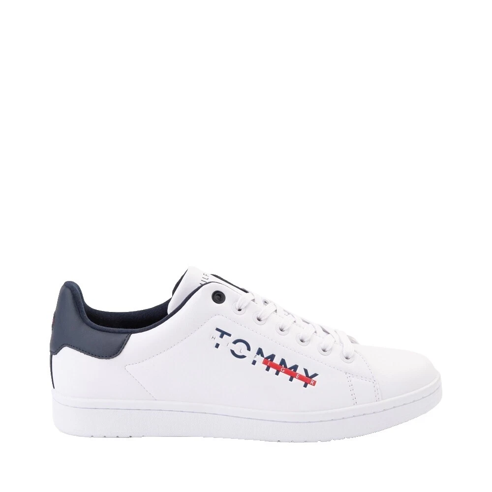 White Faux Leather Casual Shoes for Men