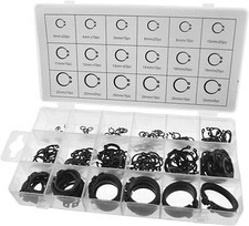 300PC MIXED CIRCLIP SET RETAINING CIR SIR CLIP SNAP RING ASSORTMENT