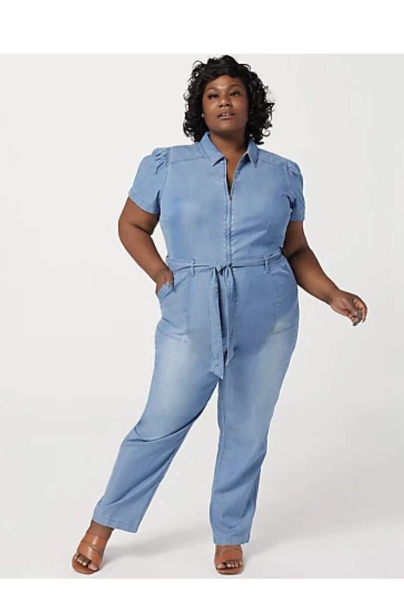 Tencel denim jumpsuit sales