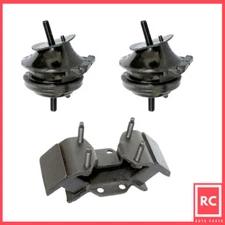 Engine Motor & Trans Mount Set 3PCS for 1990 - 1994 Lexus LS400 4.0L