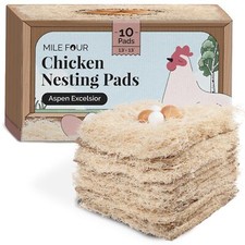 Mile Four Nesting Pads for Chicken Coops  Chicken Nesting Pads  Aspen Beddi...