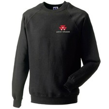 Massey Ferguson Tractor Embroidered Crew Neck Sweatshirt - XS to 2XL