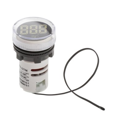 22 mm Digitalanzeige zylindrisches Thermometer Mini Temperaturanzeige Celsius