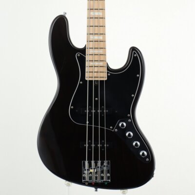 Electric Bass Guitar MOON JB-4A M/CR Transparent Black 55949 Electric Bass Guitar MOON JB-4A M/CR Transparent Black 55949