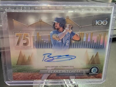 ブレイクスネルtopps bowman chrome auto 1st