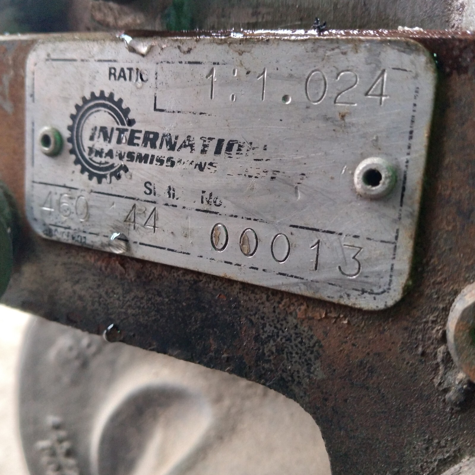  Transmission From PSI MB-4 4x4 Aircraft Tug Tractor International Transmission