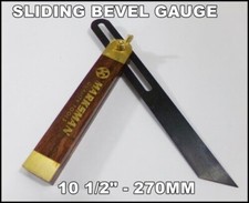 Sliding Bevel Gauge Angle Adjustable Carpenters Classic Tools 10 1/2" 270mm