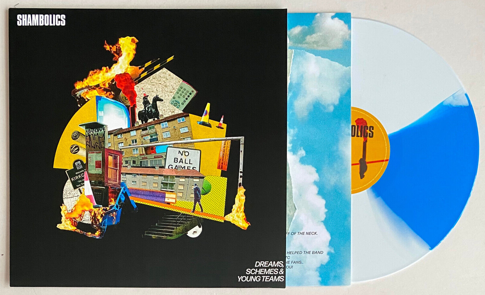 SHAMBOLICS * DREAMS, SCHEMES & YOUNG TEAMS * UK LIMITED EDITION VINYL * 350 ONLY