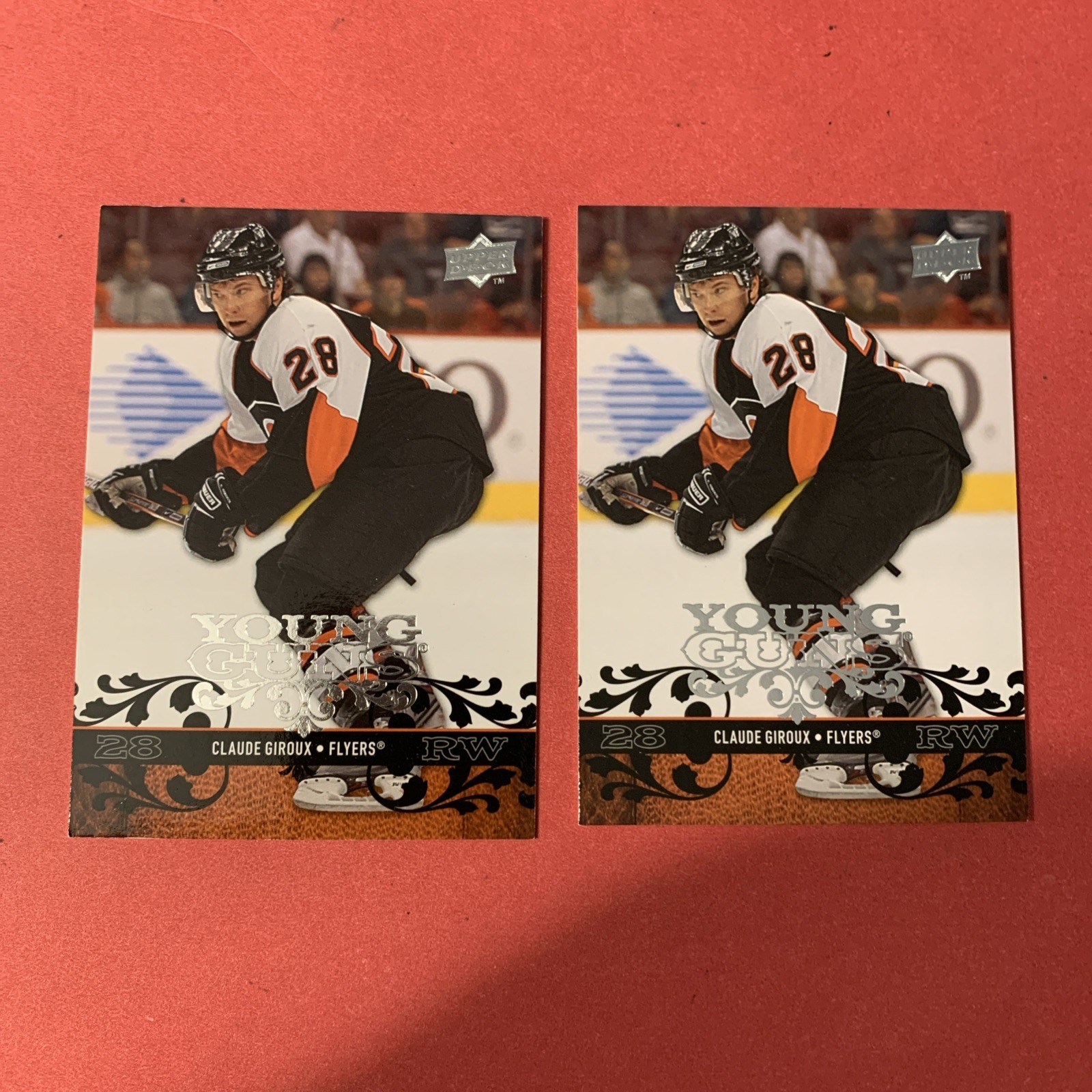 2008-09 Upper Deck - Young Guns Claude Giroux #235 (RC) Quantity 2 Flyers