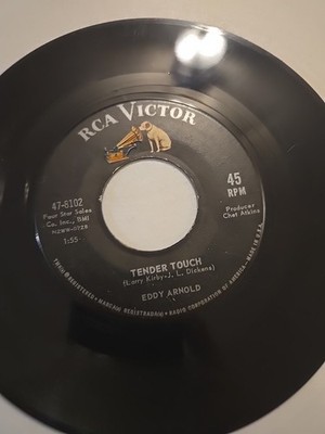 Eddy Arnold Tender Touch & Does He Mean That Much To You 45 RPM 7'' Vinyl 