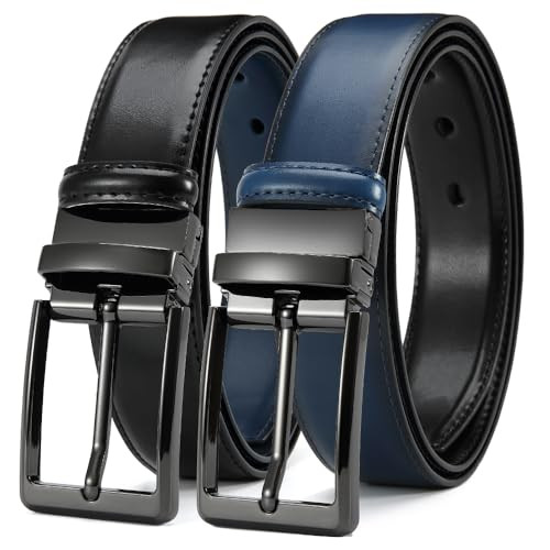 Reversible Men’s Leather Belt 1.25