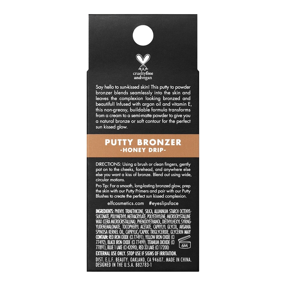 e.l.f. Putty Bronzer, Creamy & Highly Pigmented Formula, Creates a... - Image 4 of 4