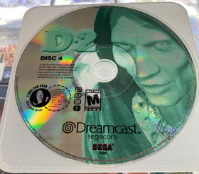 D2 (Sega Dreamcast, 2000) Near Mint Discs*
