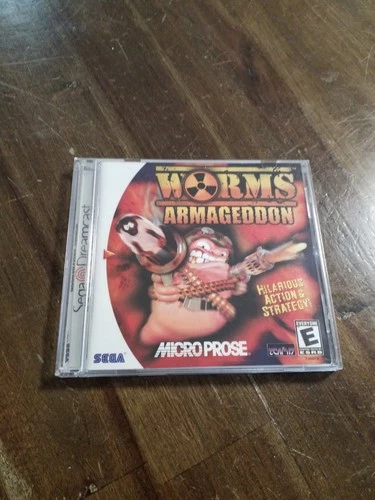 Worms Armageddon (Sega Dreamcast)  CIB Tested