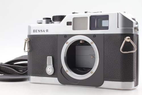 [Near MINT] Voigtlander BESSA-R Silver 35mm RangeFinder Film Camera ...