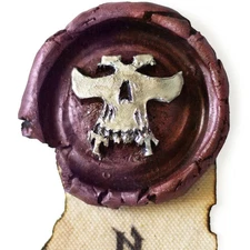 Necromunda Underhive Purity Seal/Magnet/ Gothic Cosplay Collectible