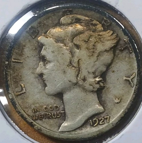 1927 Mercury Dime Good+