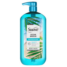 Ocean Breeze Moisturizing Body Wash with Glycerin & Vitamin E, 30 FL OZ Pump 0.26 per gallon
