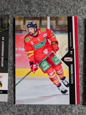 Marco Nowak Düsseldorfer EG DEL 2016/17 No. 348 Playercard Berlin