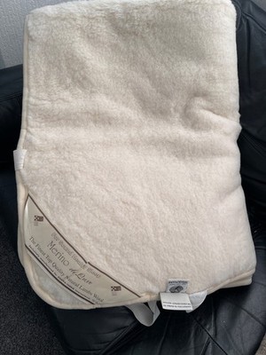 DORMA THERM Merino Decke 100% Wolle Top Zustand DOPPELT