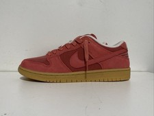 Nike SB Dunk Low Pro Adobe Red Gum Sole Men's Size 9.5