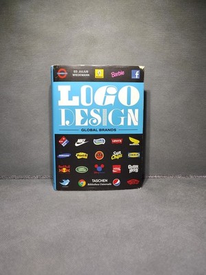 Logo Design. Global Brands by Julius Wiedemann (2019, Hardcover)