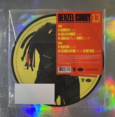Denzel Curry - 13 EP 10'' Picture Disc Vinyl Limited /500   Factory Sealed