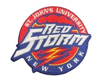 St John’s University Red Storm Embroidered Iron On Patch