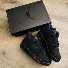 Nike Air Jordan 4 Black Cat Size 5Y 2025