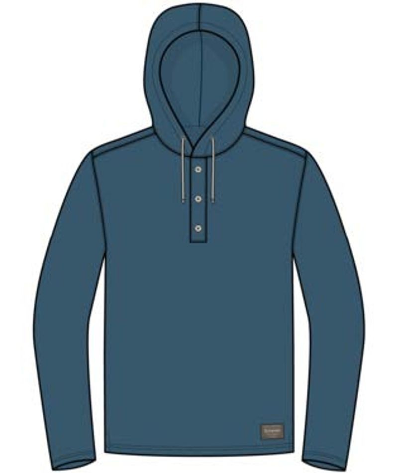 Simms Biscayne Hoody Atlantic Flats éviter les coups de soleil et rester au frais
