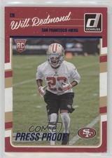 2016 Donruss Rookies Press Proof Blue Will Redmond #347 5by